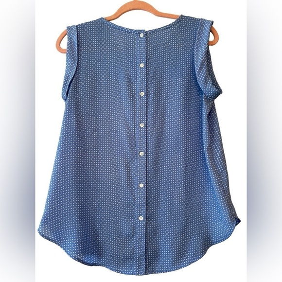 Loft Cap Sleeve Lightweight Blouse size S - Picture 2 of 5